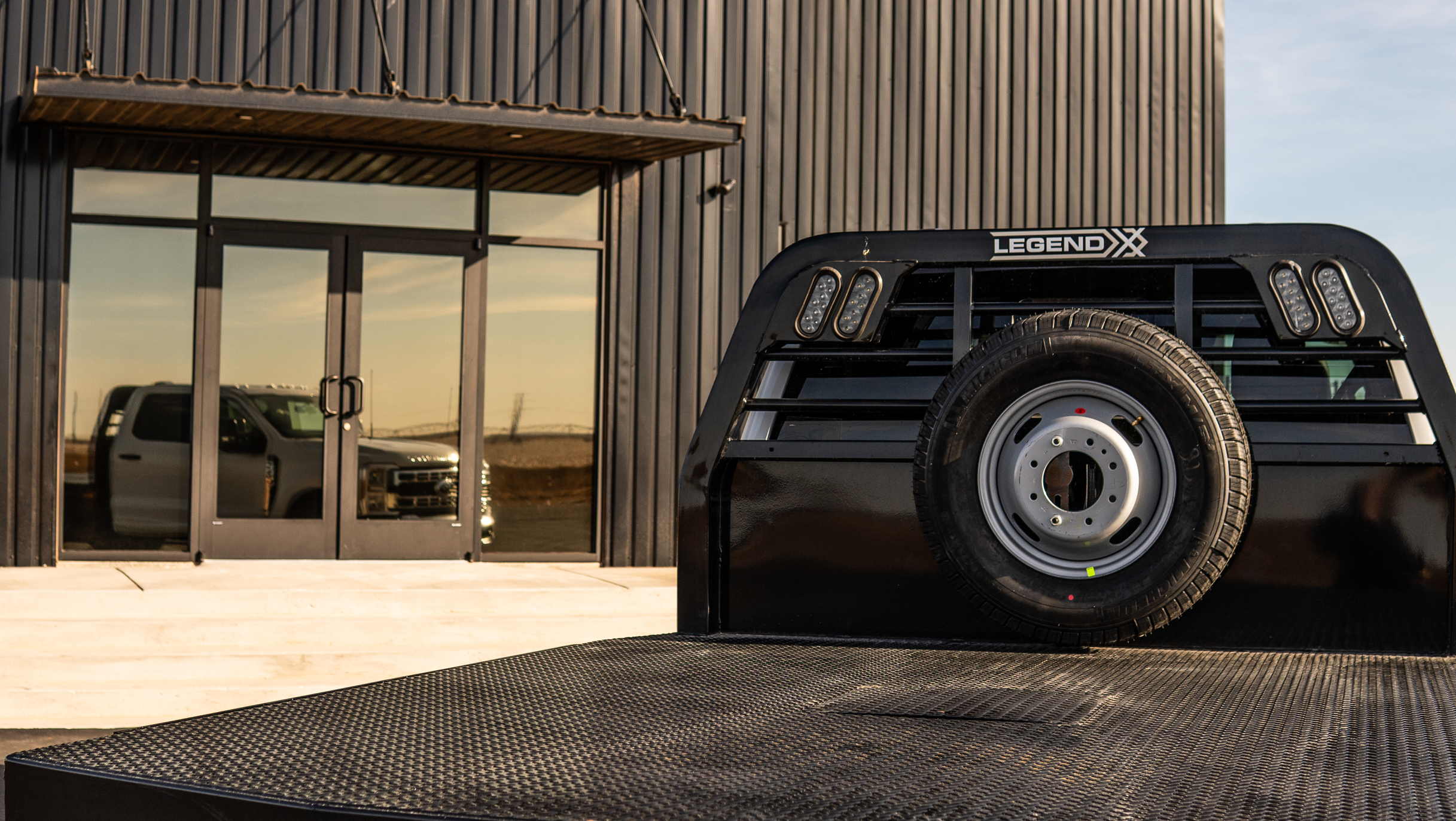 Legend X Viking Skirted Flatbed at Riverside Trailers