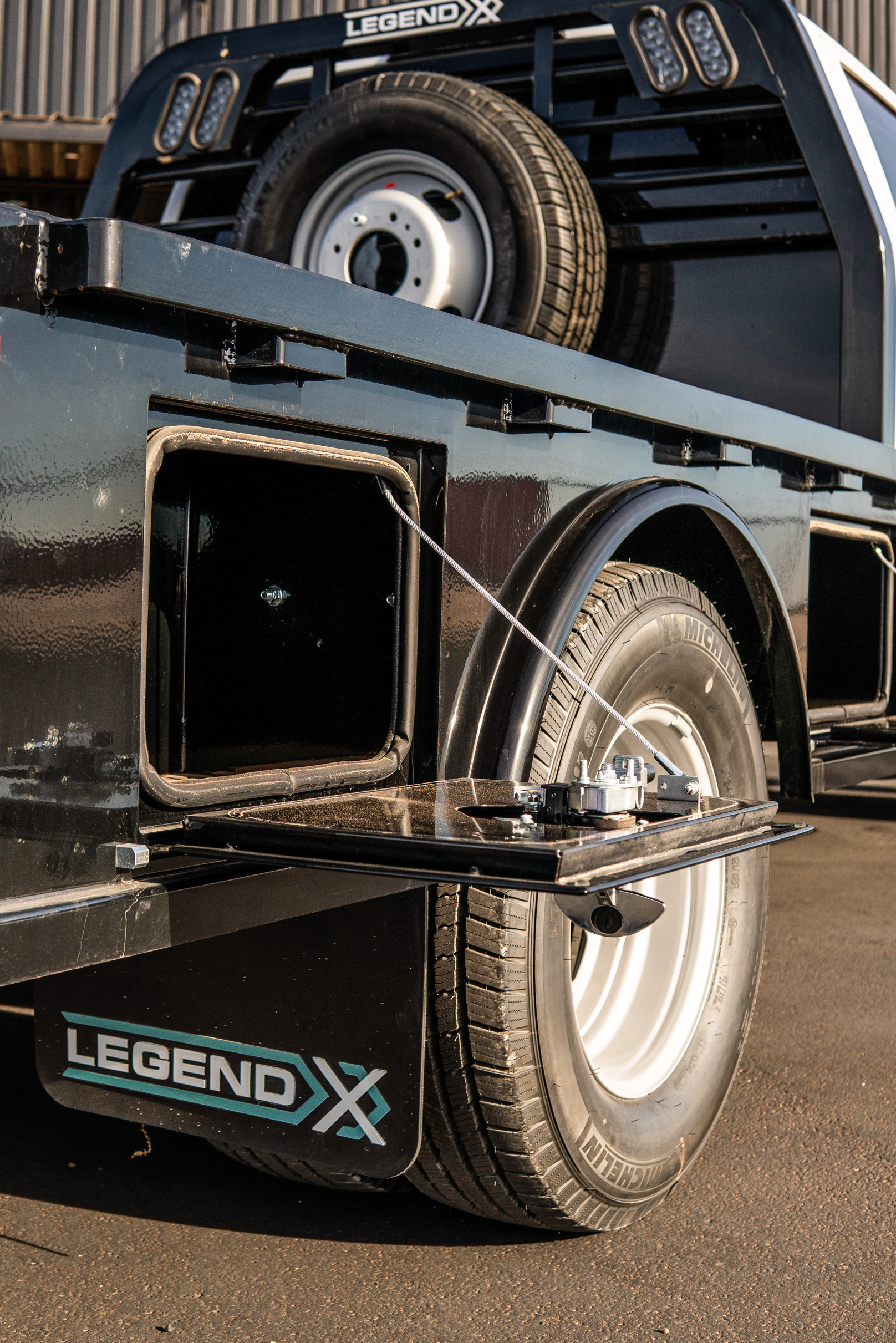 Built-in Forward Side Step